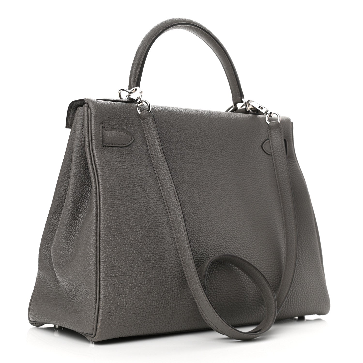 Hermes Togo Kelly Retourne 32 Etain 3 of 11