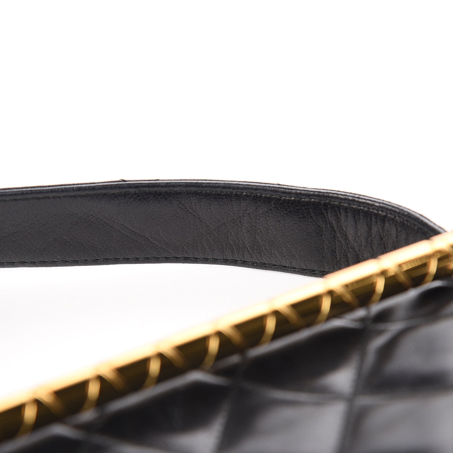 Chanel Lambskin Quilted Shoulder Bag Black 14 of 16