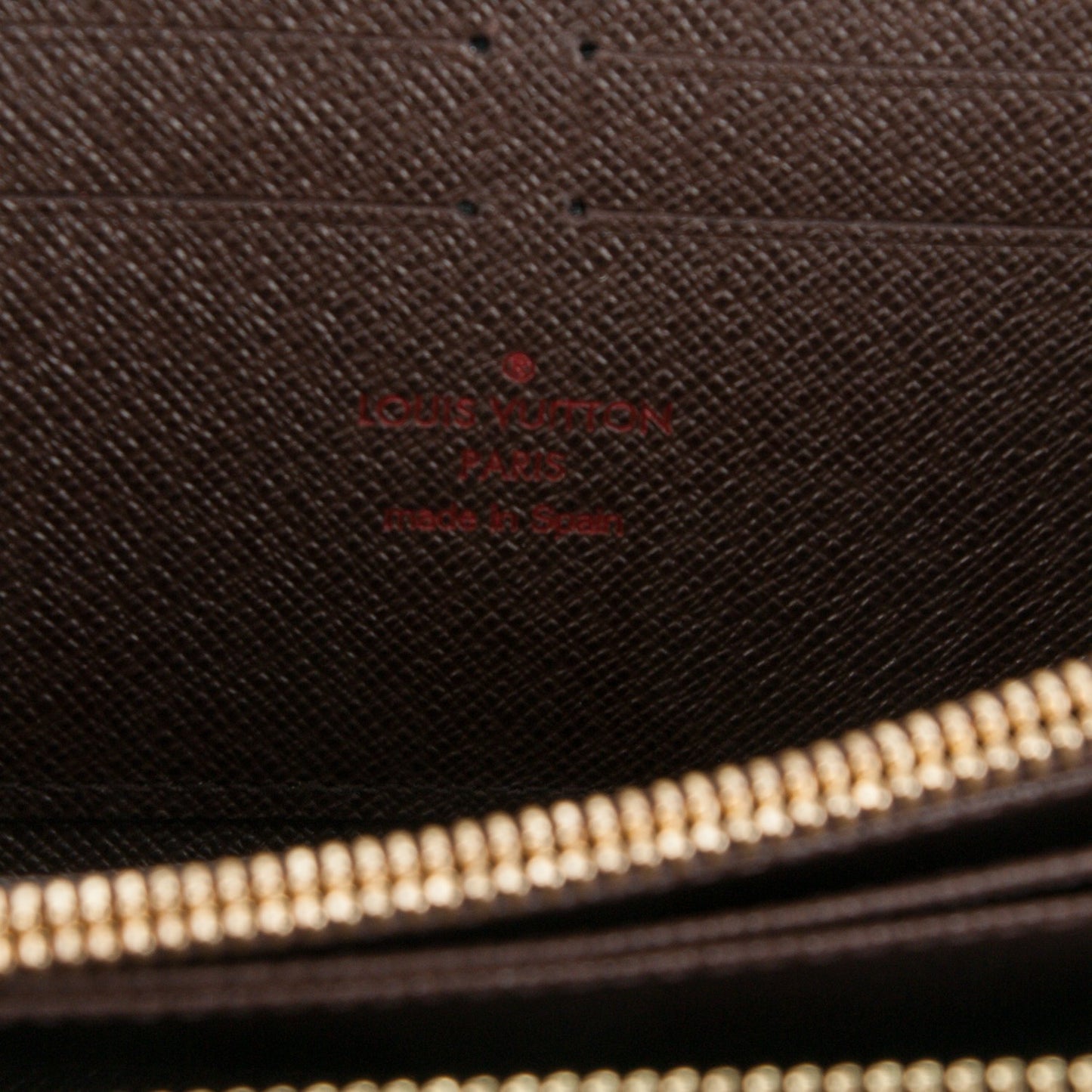 Damier Ebene Zippy Wallet