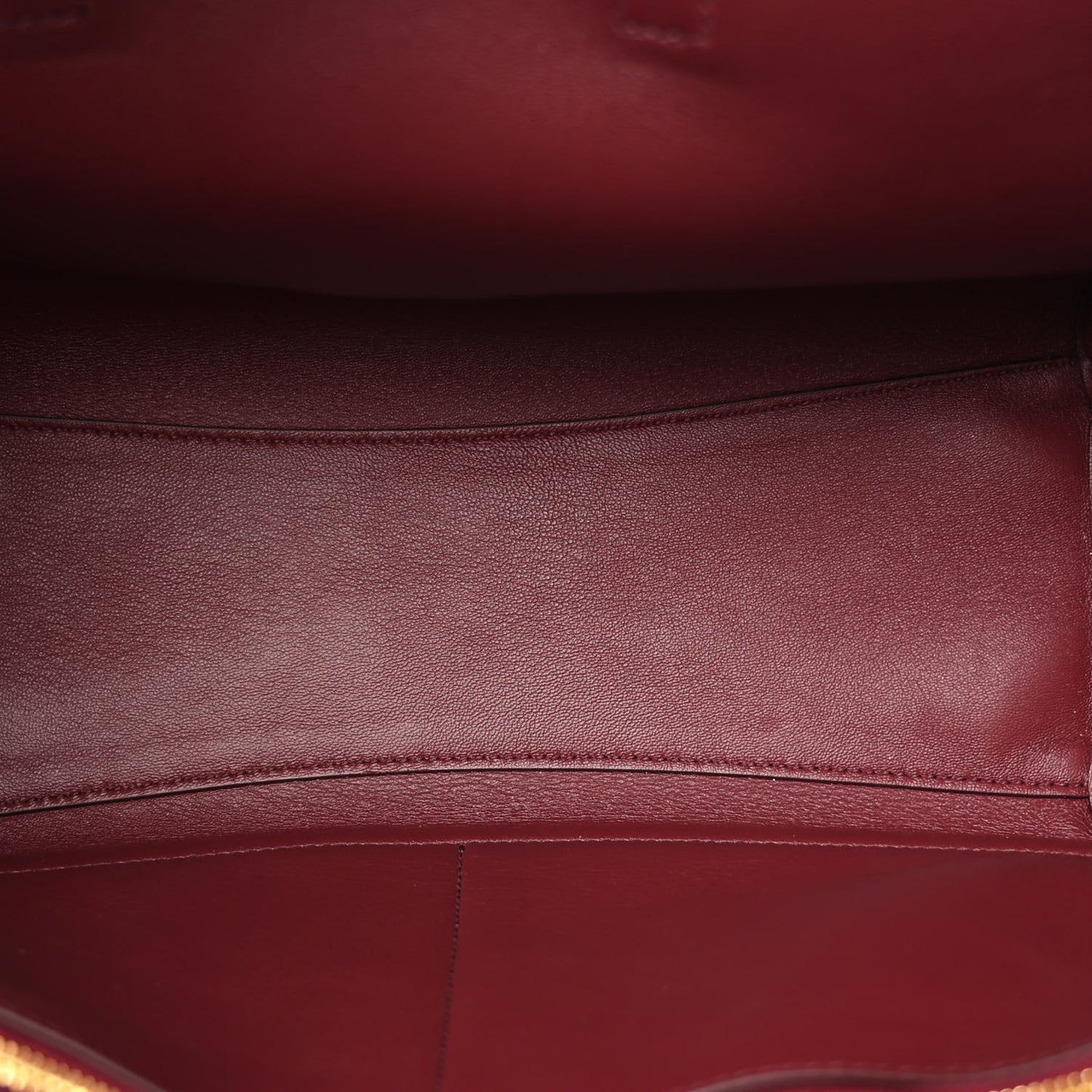 Smooth Calfskin Small Bel Air Carry All Bag Dark Burgundy