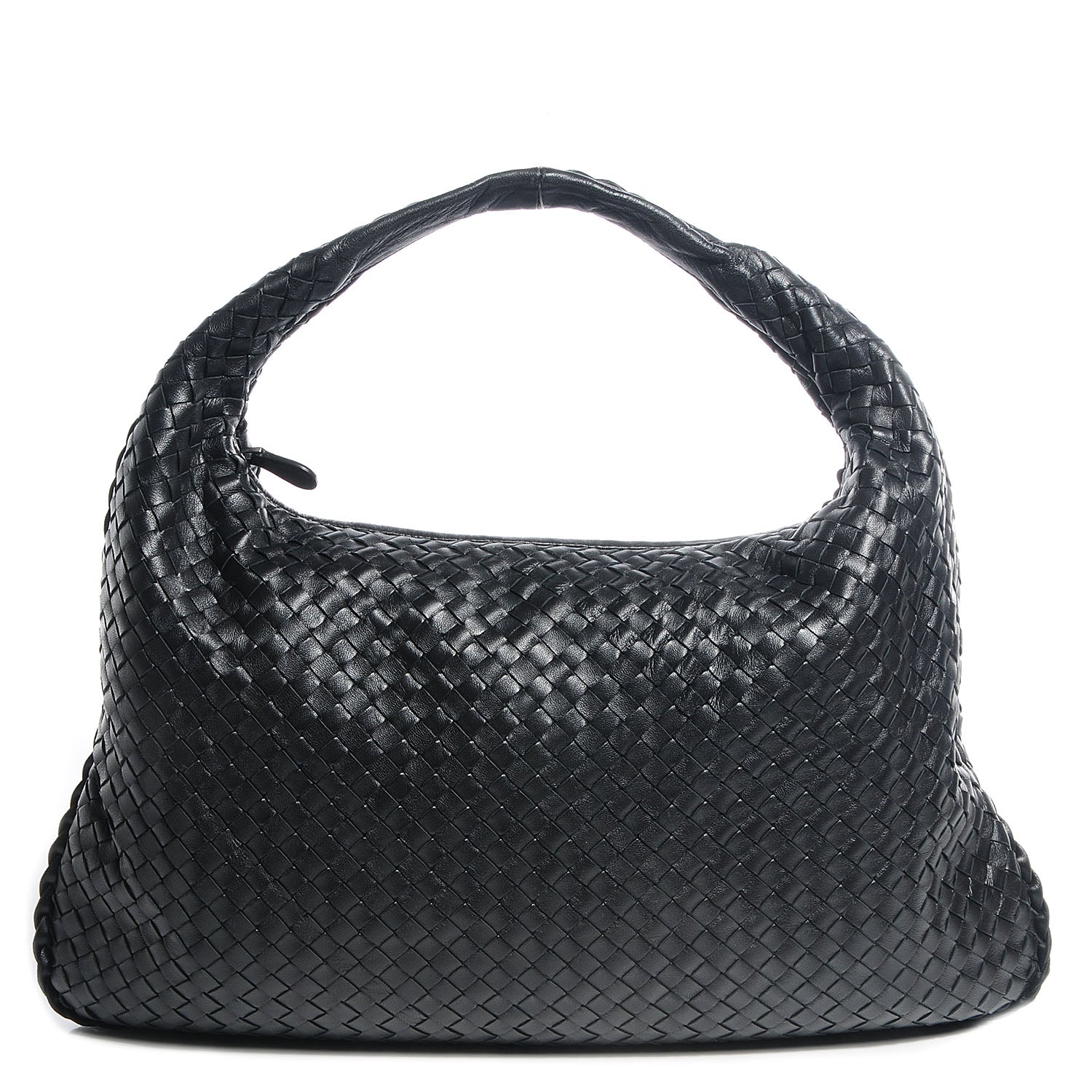 Bottega Veneta Nappa Intrecciato Large Veneta Hobo Nero Black 1 of 8