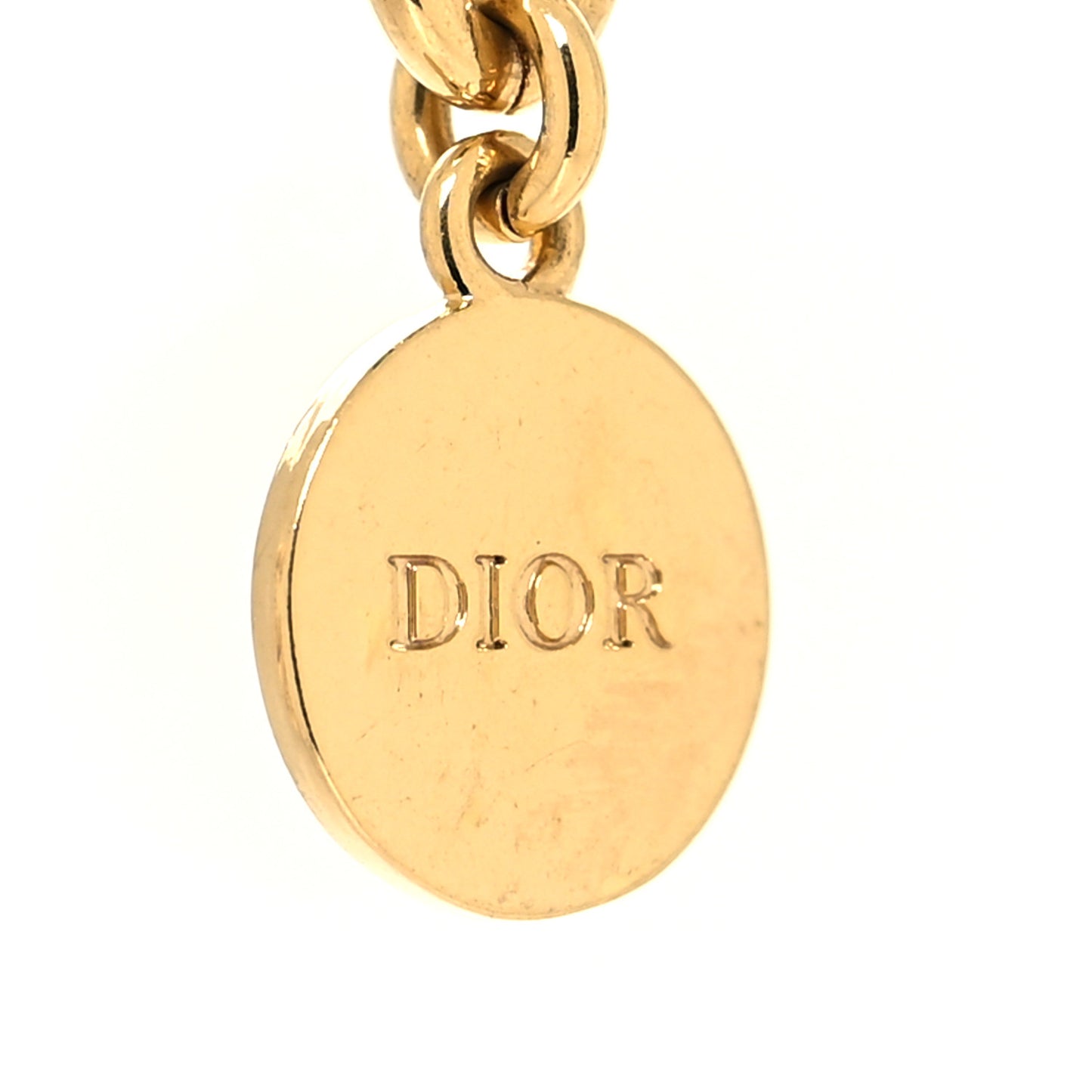 Metal Danseuse Etoile Chain Choker Necklace Gold