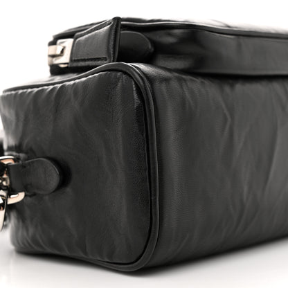 Prada Nappa Antique Multi-Pocket Shoulder Bag Black 9 of 10