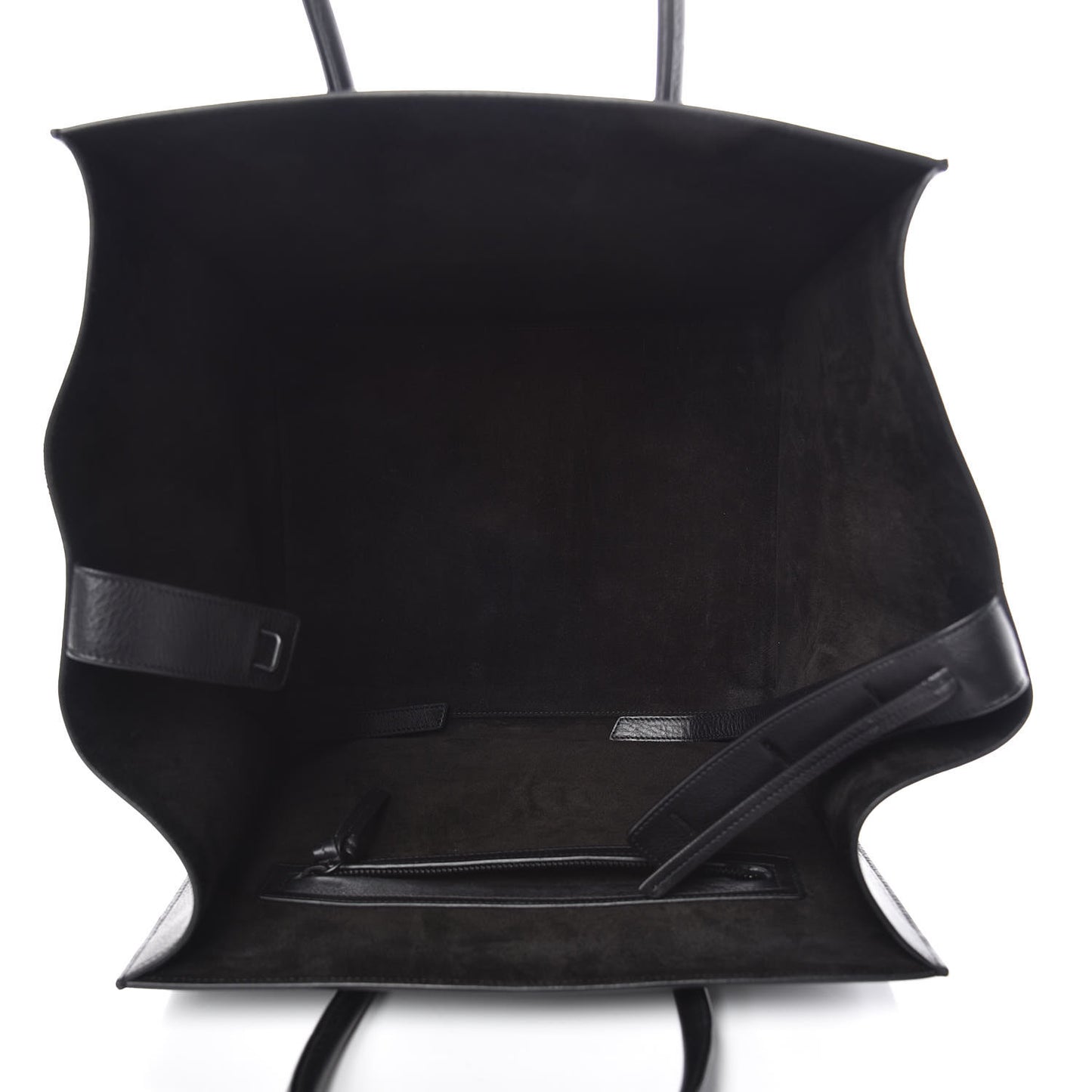 Supple Calfskin Medium Phantom Luggage Black