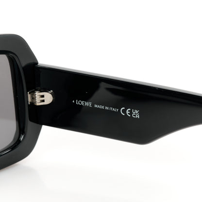 Loewe Acetate Paula's Ibiza Dive In Mask Sunglasses LW40064U Black Silver 6 of 7