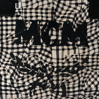 MCM Visetos Medium Liz Reversible Shopper Tote Black 24 of 24