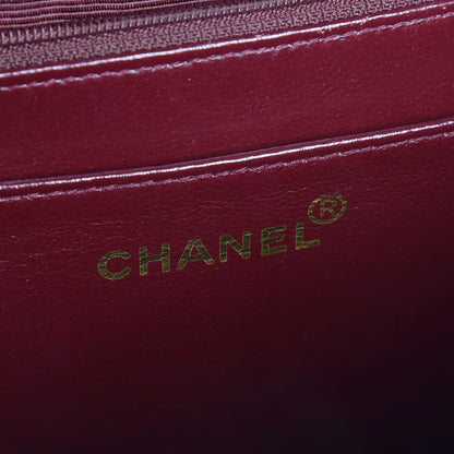 Chanel Lambskin Quilted XL Jumbo Single Flap Black 6 of 8