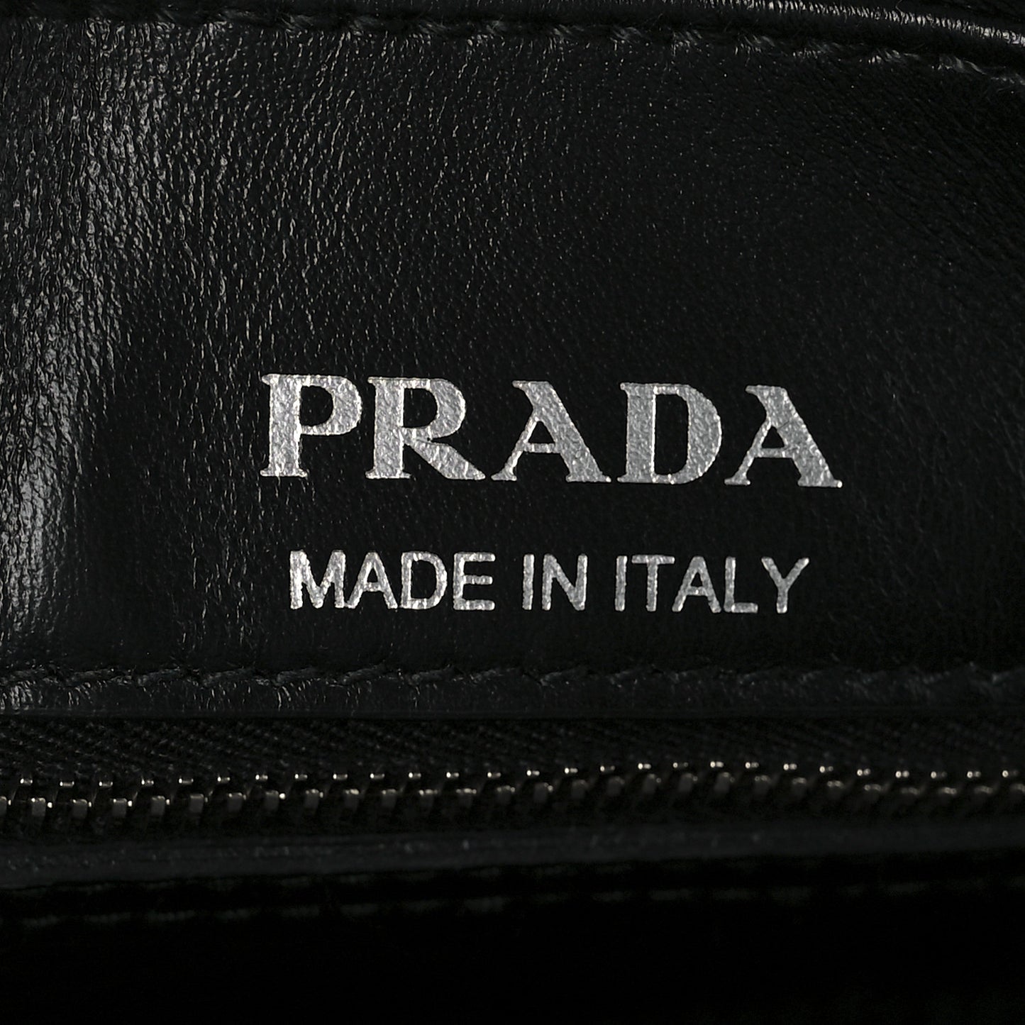 Soft Calfskin Diagramme Camera Bag Black