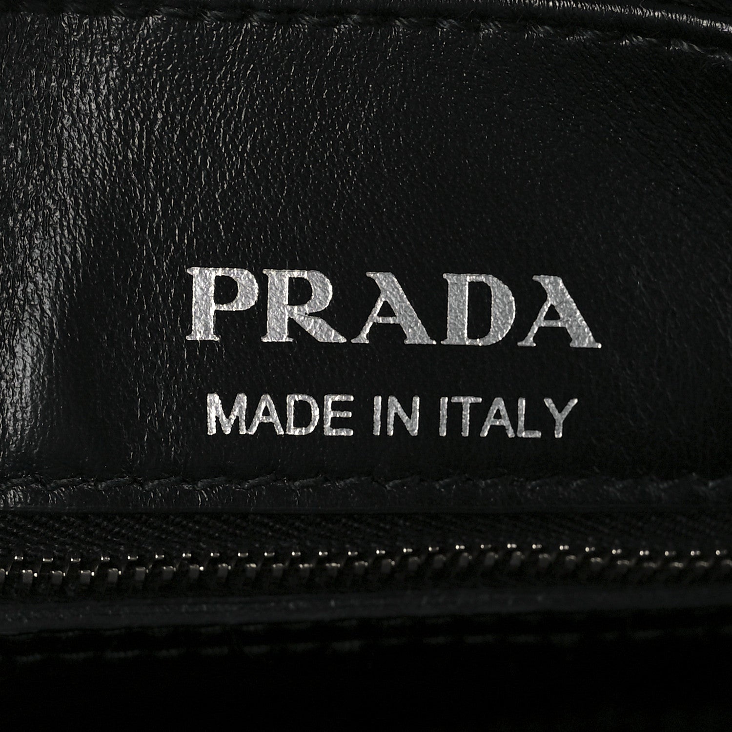 Prada Soft Calfskin Diagramme Camera Bag Black 7 of 12