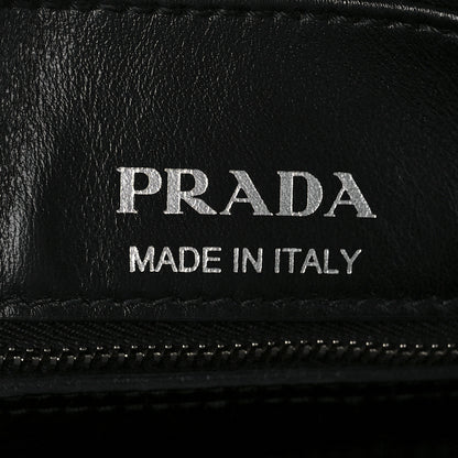 Prada Soft Calfskin Diagramme Camera Bag Black 7 of 12
