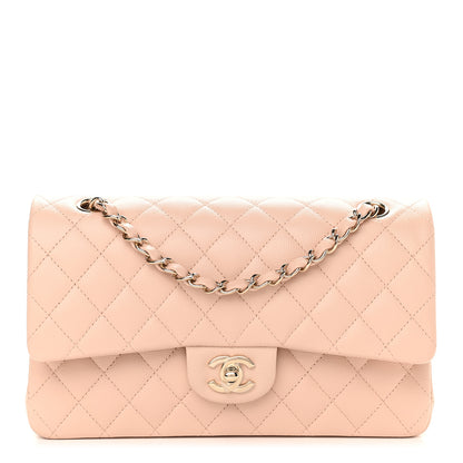 Chanel Caviar Quilted Medium Double Flap Light Beige 1 of 9