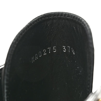 Louis Vuitton Calfskin Monogram Citizen Flat Ranger Boots 37.5 Cacao Brown Black 9 of 9