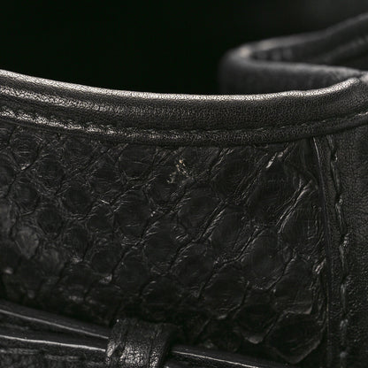 Gucci Snakeskin Large GG Running Tote Black 14 of 17