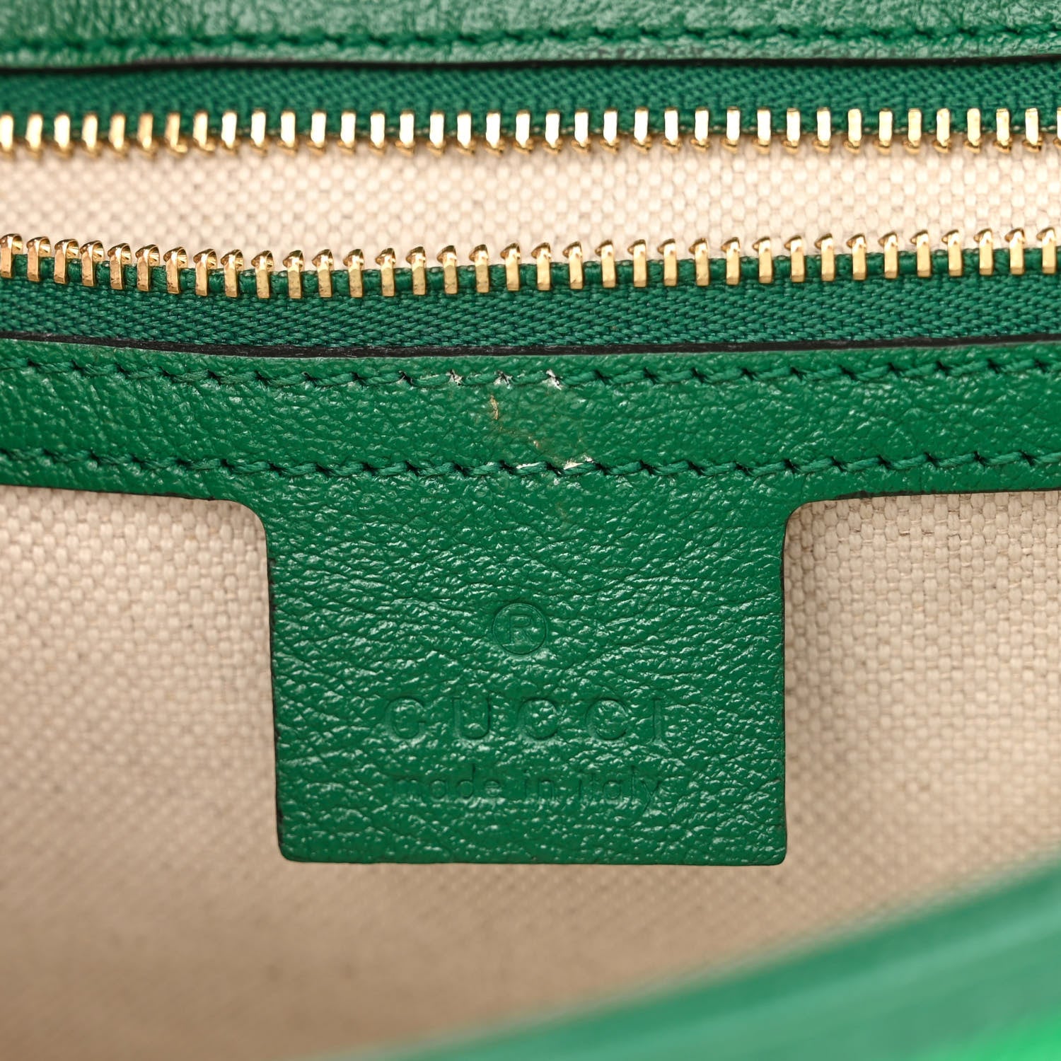Gucci Azalea Calfskin Enamel Matelasse Diagonal Small Torchon GG Marmont Shoulder Bag New Shamarock Emerald 6 of 13
