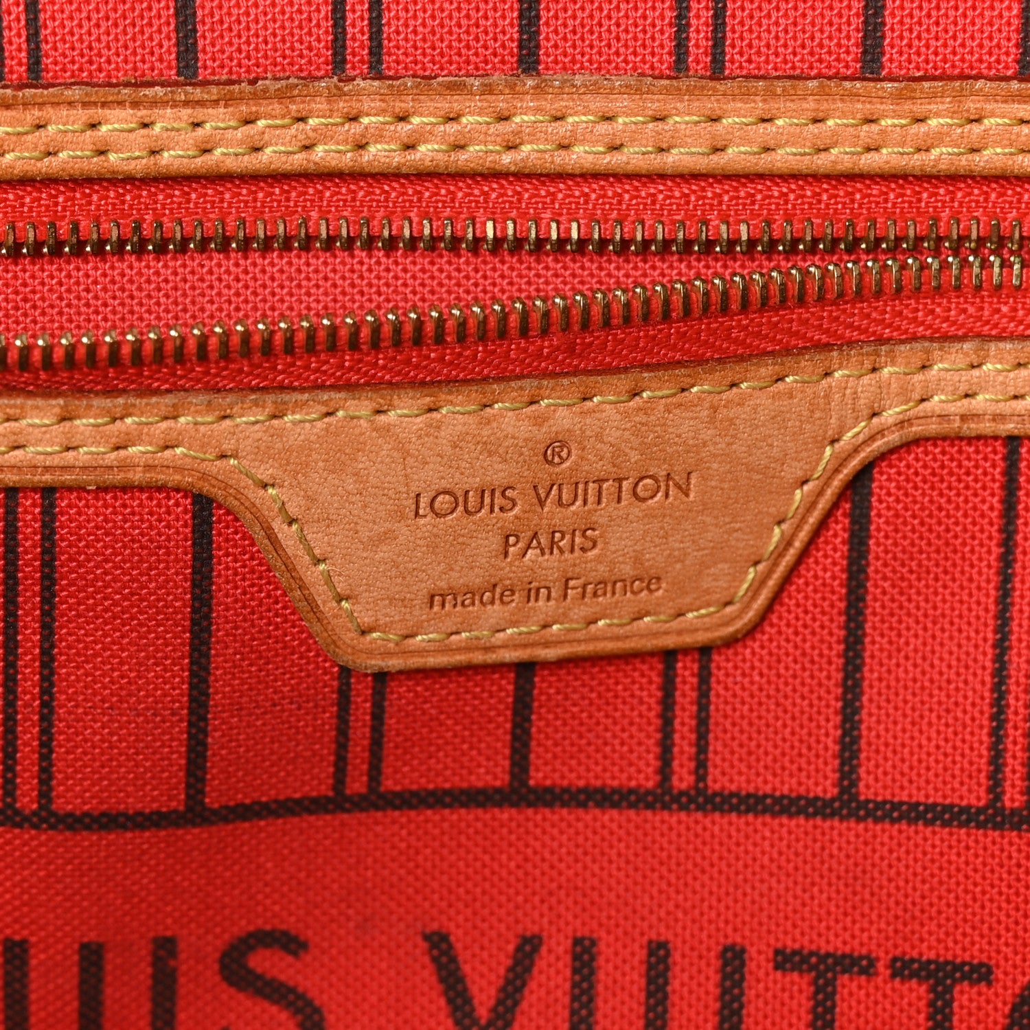Louis Vuitton Monogram Jungle Dots Neo Neverfull MM Coquelicot Denim 7 of 13