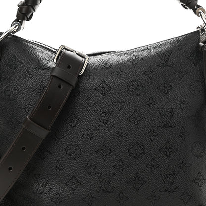 Louis Vuitton Mahina Beaubourg Hobo MM Black 7 of 9
