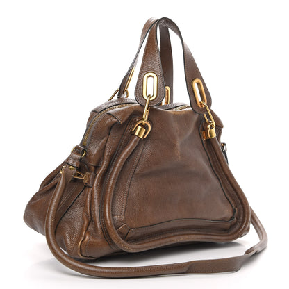 Chloe Calfskin Medium Paraty Chocolate 4 of 17