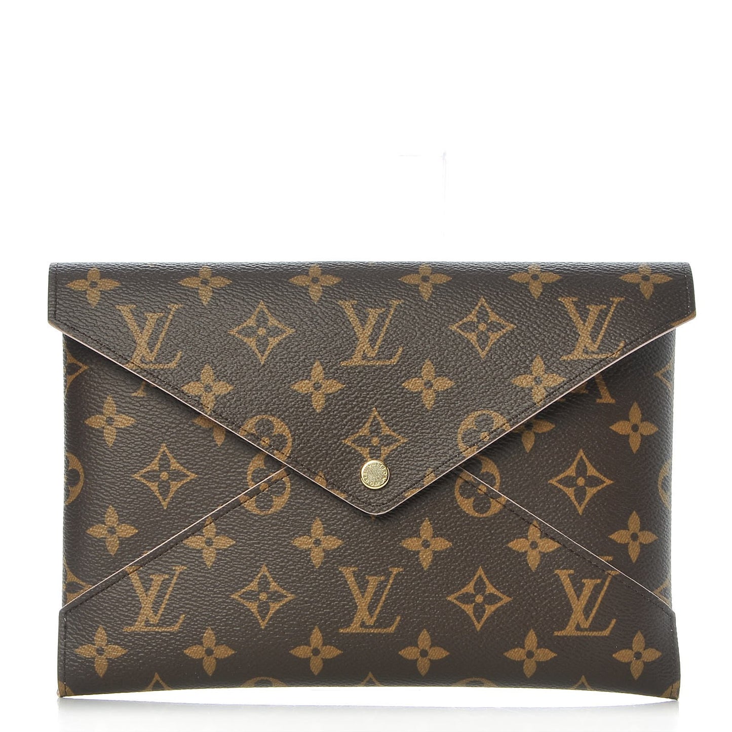 Monogram Large Kirigami Pochette Insert Rose Ballerine