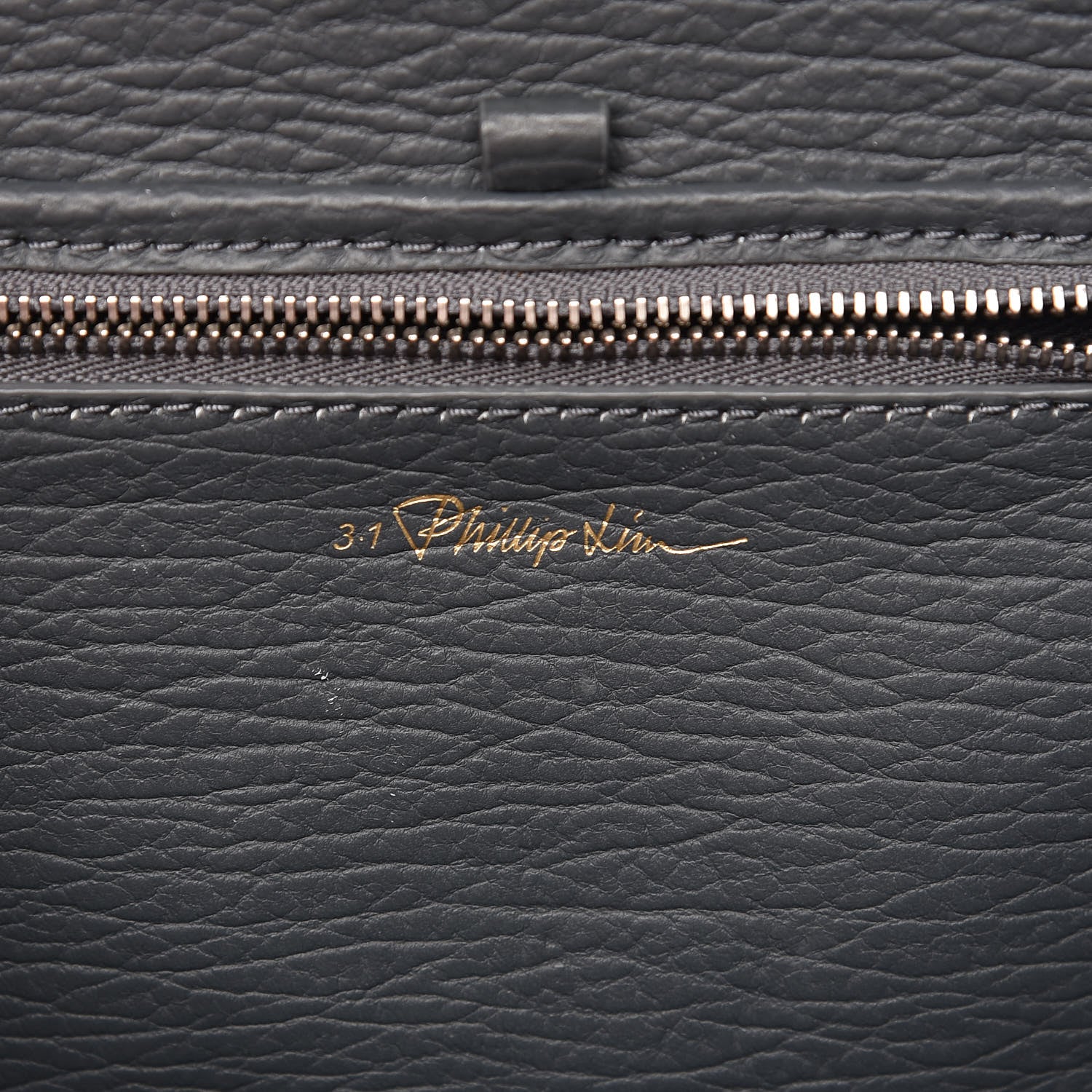 3.1 Phillip Lim 3.1 Textured Calfskin Mini Pashli Satchel Storm 6 of 17