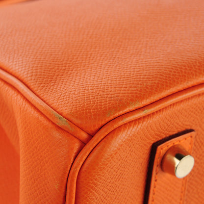 Hermes Epsom Birkin 35 Orange 6 of 24