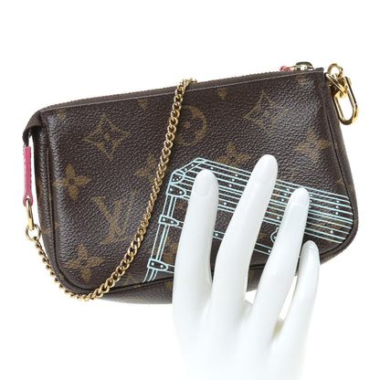 Louis Vuitton Monogram 2014 Christmas Animation Mini Pochette Accessories 8 of 9