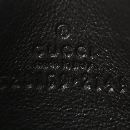 Gucci GG Supreme Monogram Textured Dollar Calfskin Ophidia Card Holder Beige Ebony New Acero 6 of 11