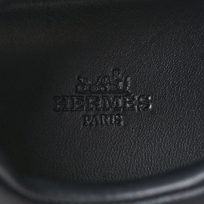 Hermes Goatskin Suede Goatskin Bouncing Sneakers 41 Black 8 of 9
