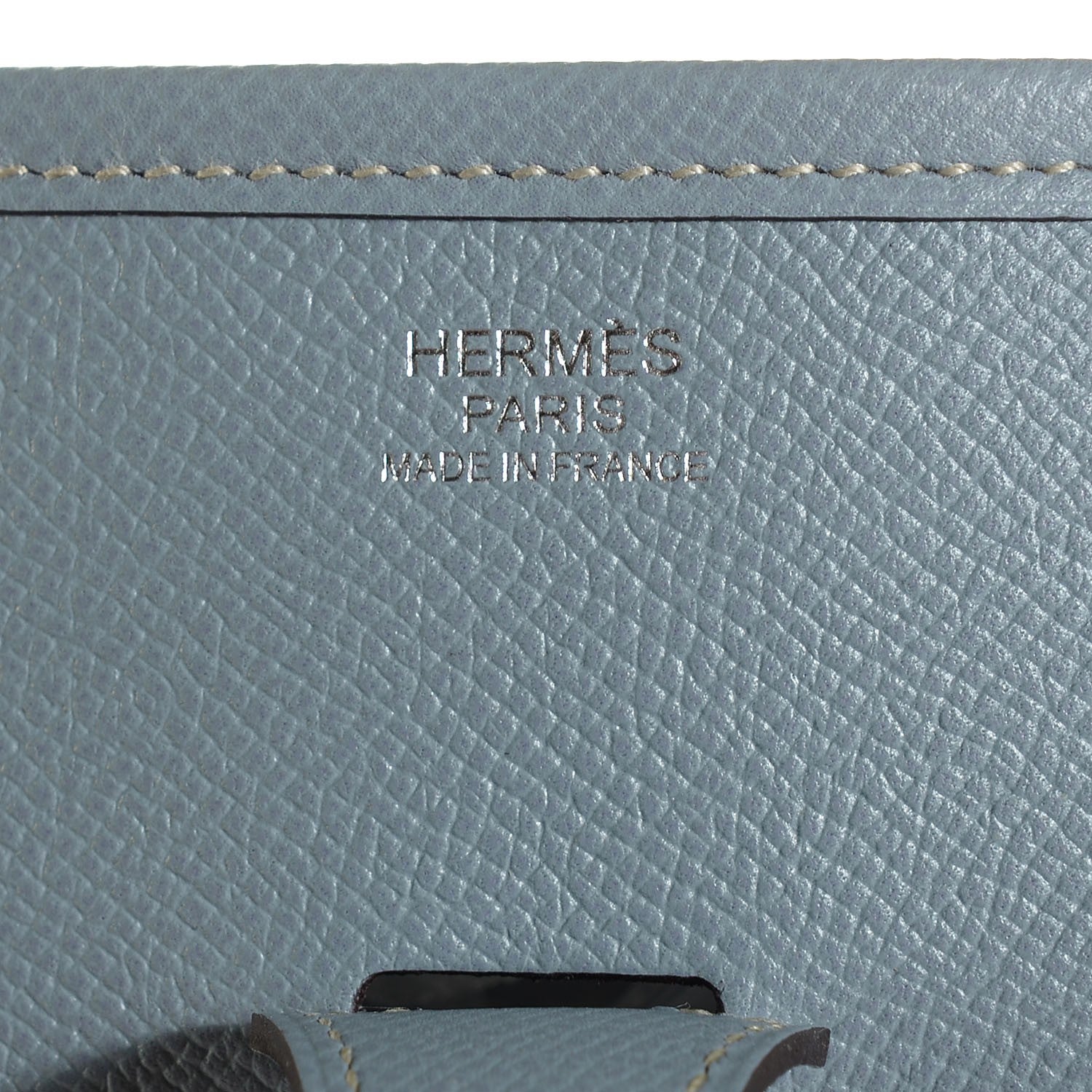 Hermes Epsom Evelyne III PM Bleu Lin 6 of 14