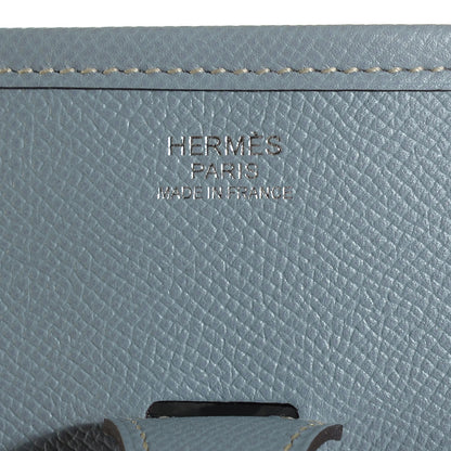 Hermes Epsom Evelyne III PM Bleu Lin 6 of 14