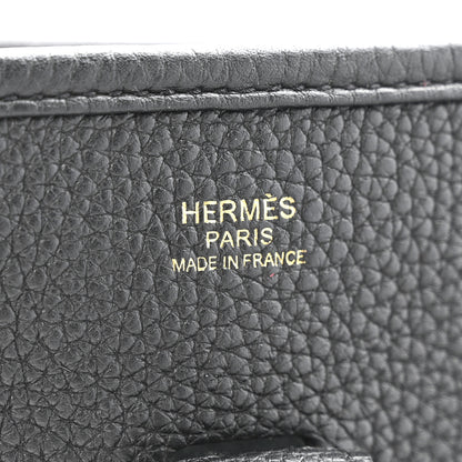 Hermes Taurillon Clemence Evelyne III PM Black 6 of 13