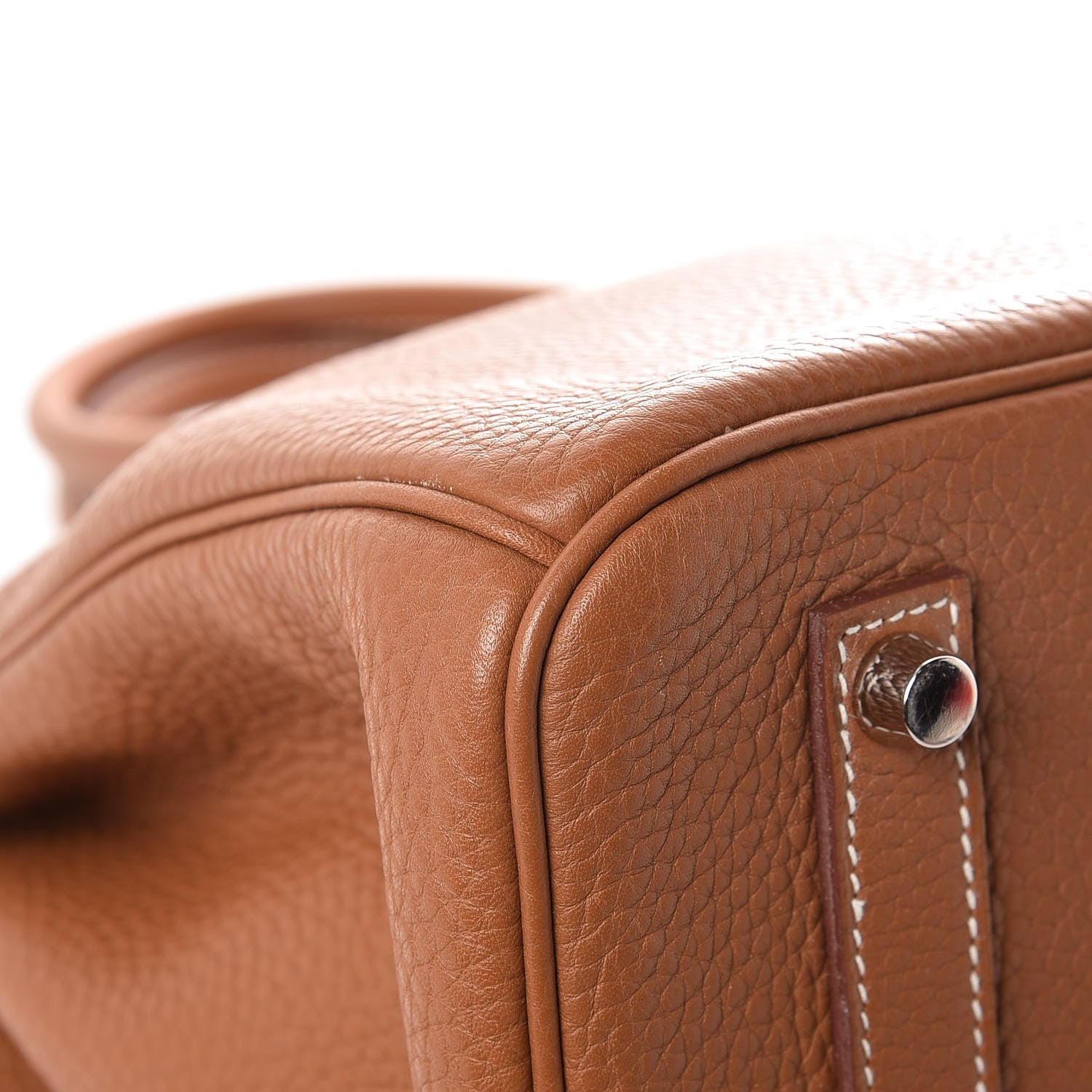 Hermes Taurillon Clemence Birkin 35 Gold 11 of 12