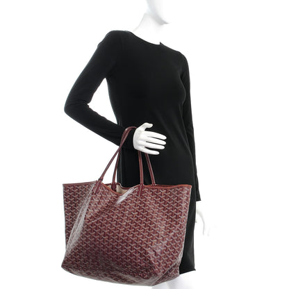 Goyard Goyardine Saint Louis GM Burgundy 2 of 17