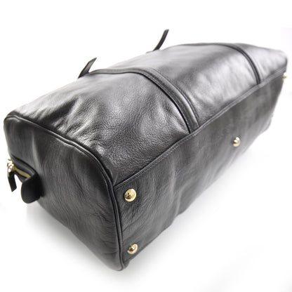 Gucci Leather Britt Boston Black 5 of 10