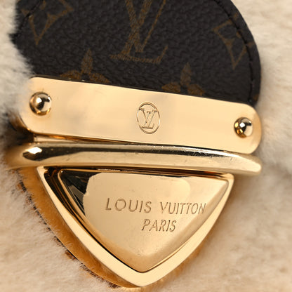 Louis Vuitton Shearling Monogram Sunset Cream 17 of 18