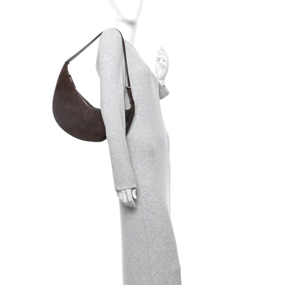 Proenza Schouler Suede Calfskin Slide Bag Chocolate 2 of 9
