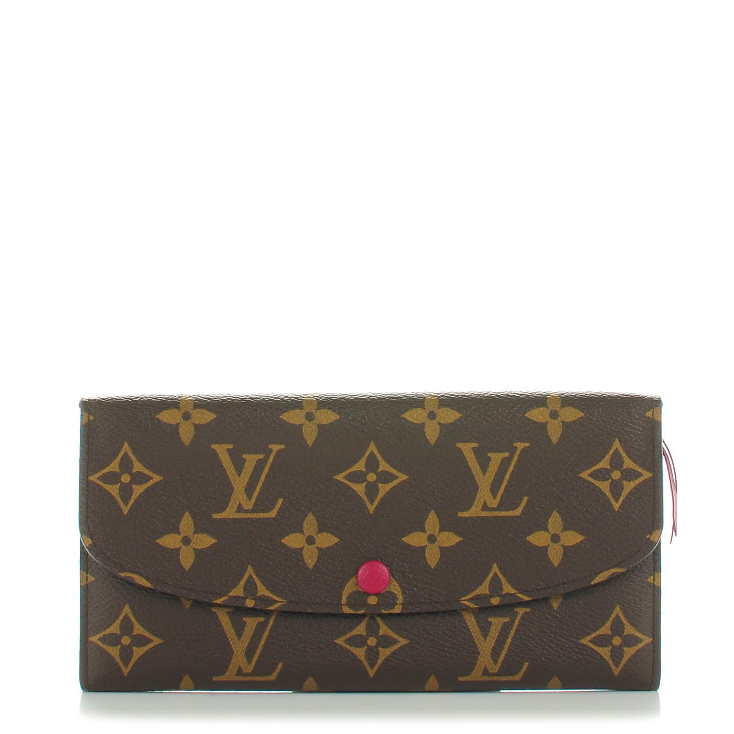 Louis Vuitton Monogram Emilie Wallet Fuchsia 1 of 7