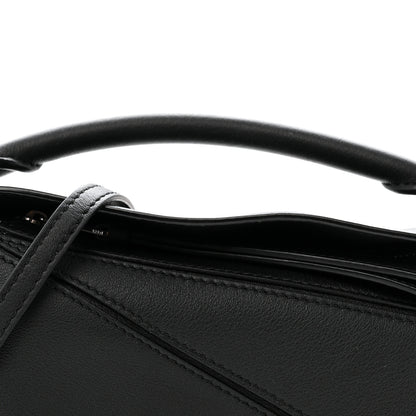 Loewe Calfskin Mini Puzzle Bag Black 7 of 10