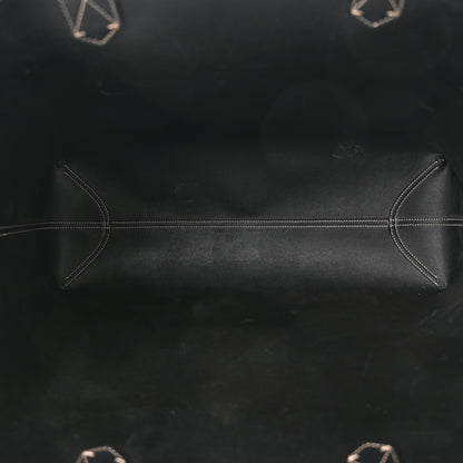 Gucci Calfskin GG Supreme Monogram Large Reversible Tote Black 13 of 24