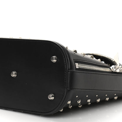 Alexander McQueen Calfskin Studded Crossbody Bag Black 9 of 15