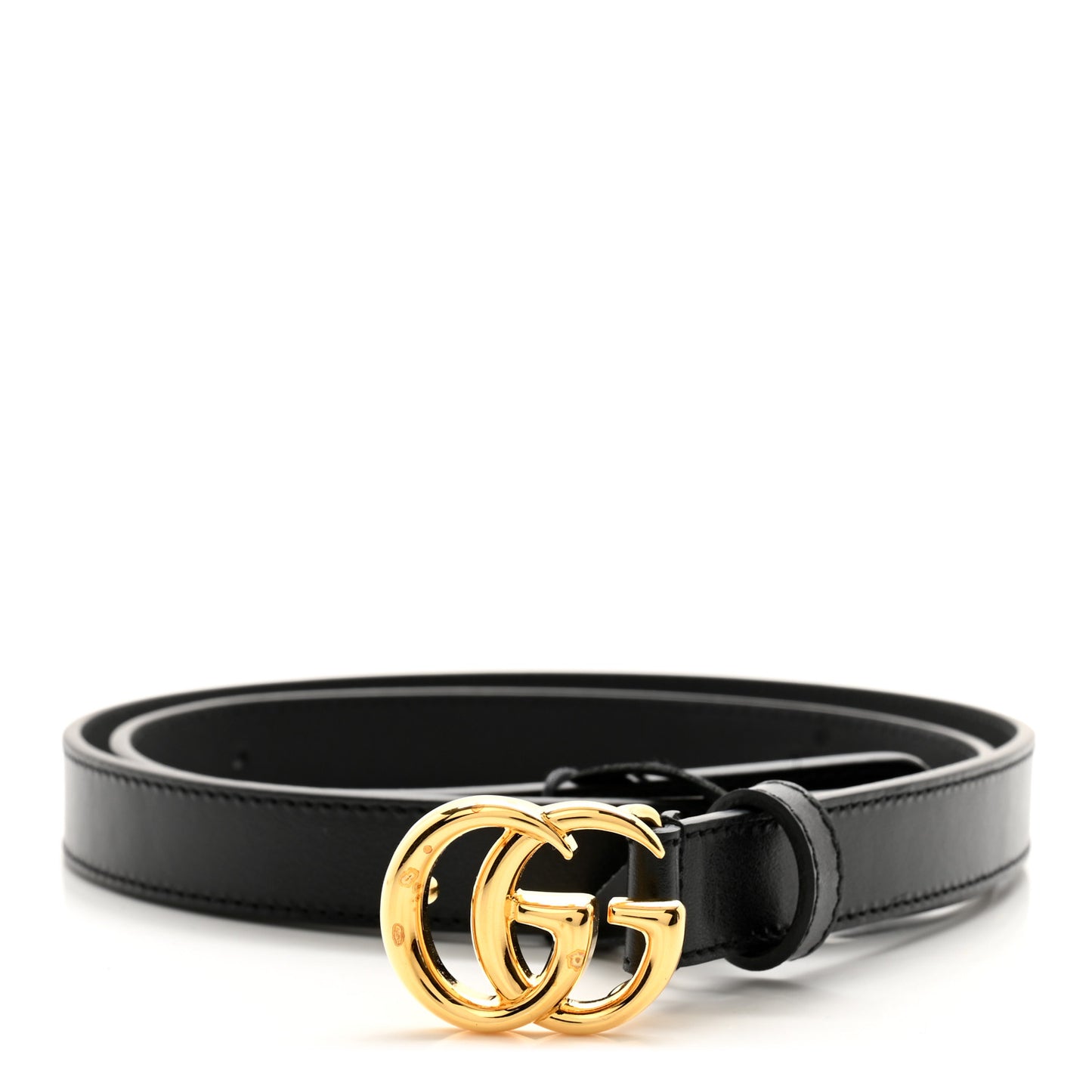 Calfskin Double G 20mm Belt 85 34 Black