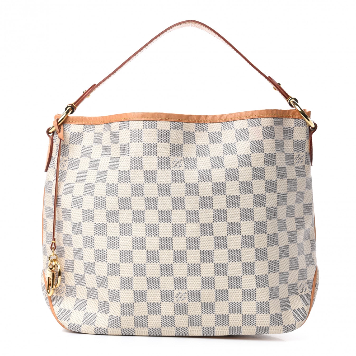 Louis Vuitton Damier Azur Delightful PM Pink 1 of 12