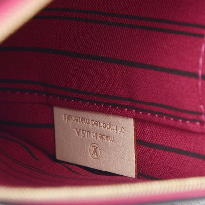 Louis Vuitton Monogram Neverfull MM GM Pochette Pivoine 7 of 8