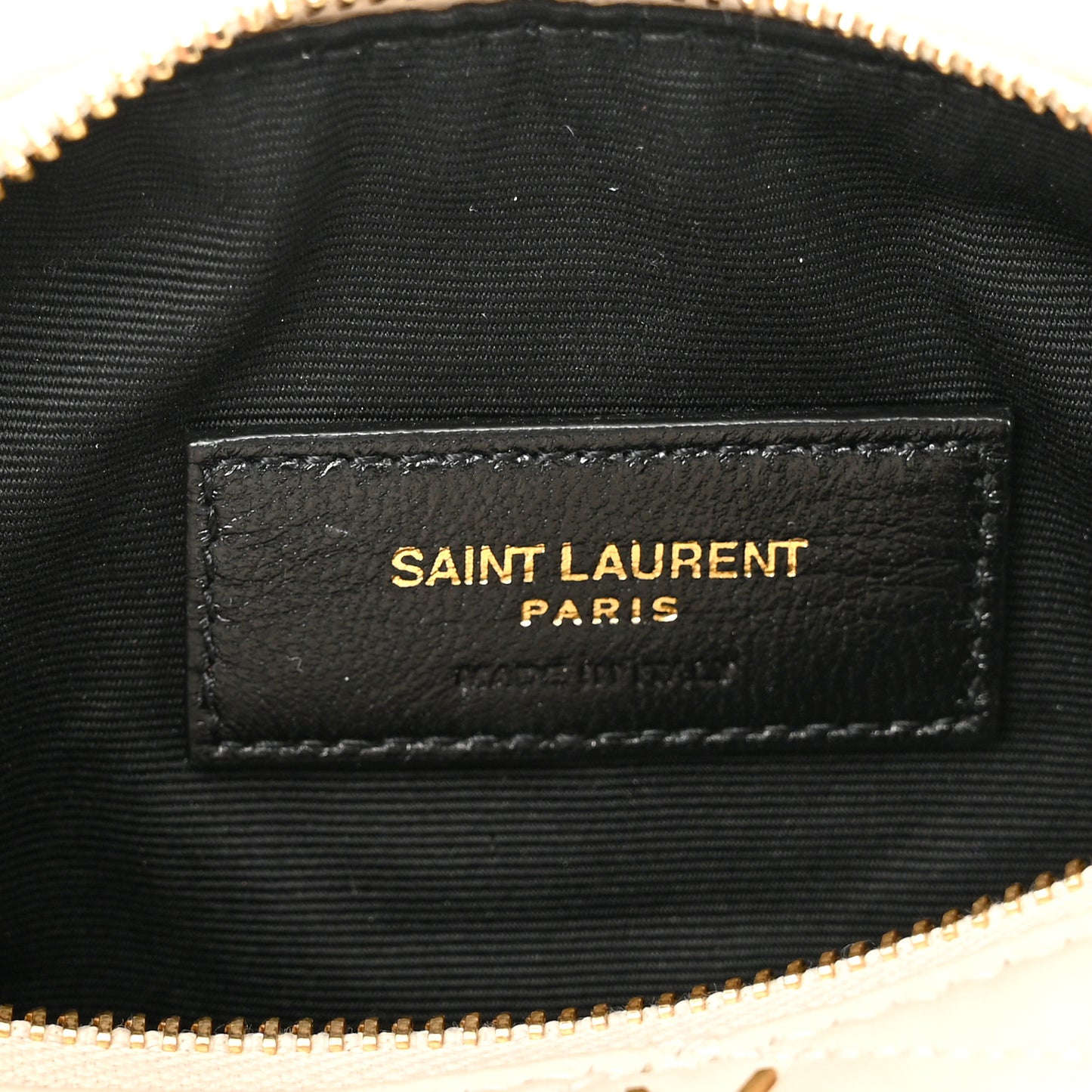 Lambskin Monogram Mini Sade Tube Bag Crema Soft