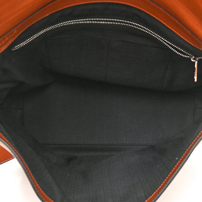 Loewe Grained Calfskin Printed Desert Lion Messenger Bag Tan 5 of 9