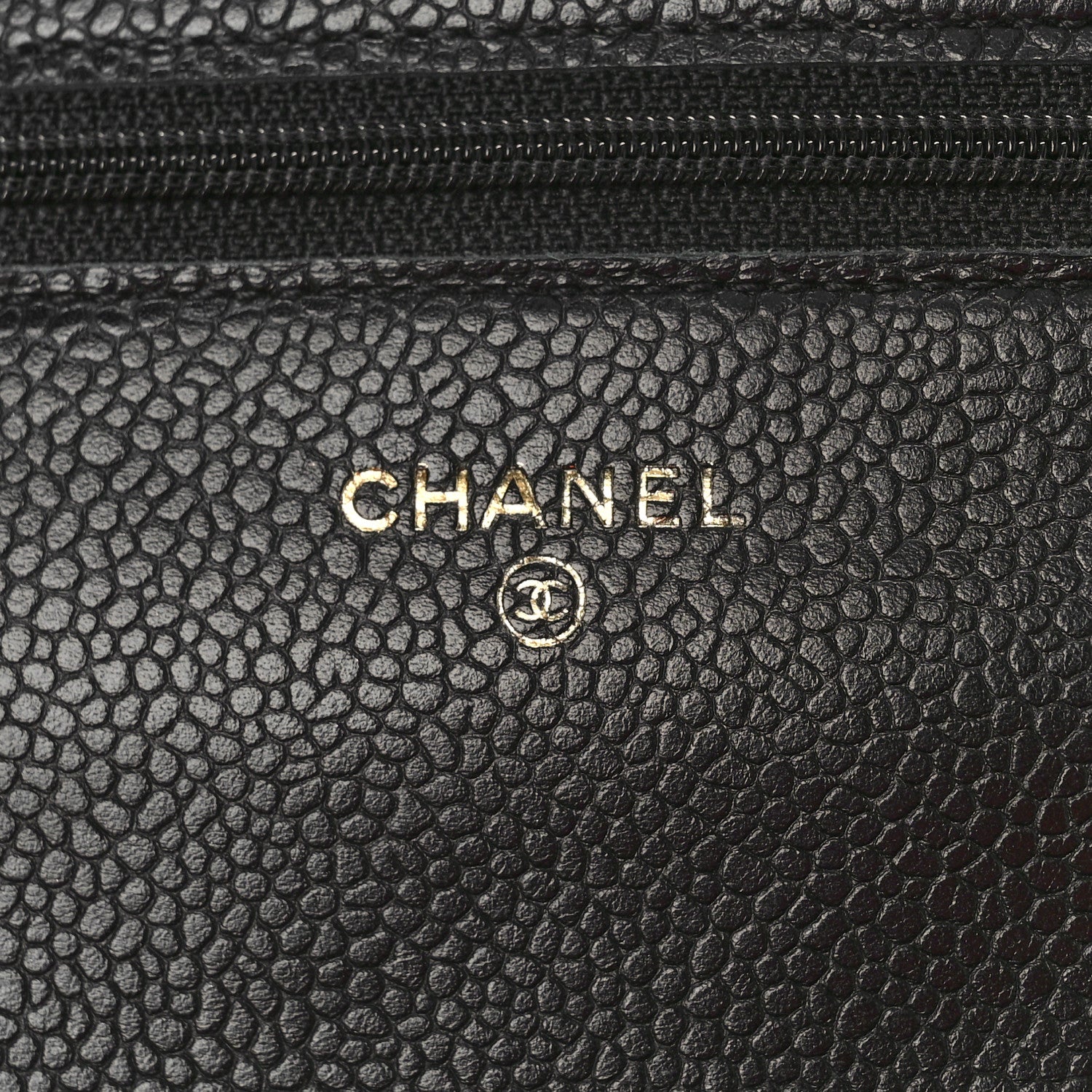Chanel Caviar Quilted Wallet on Chain WOC Black 6 of 10