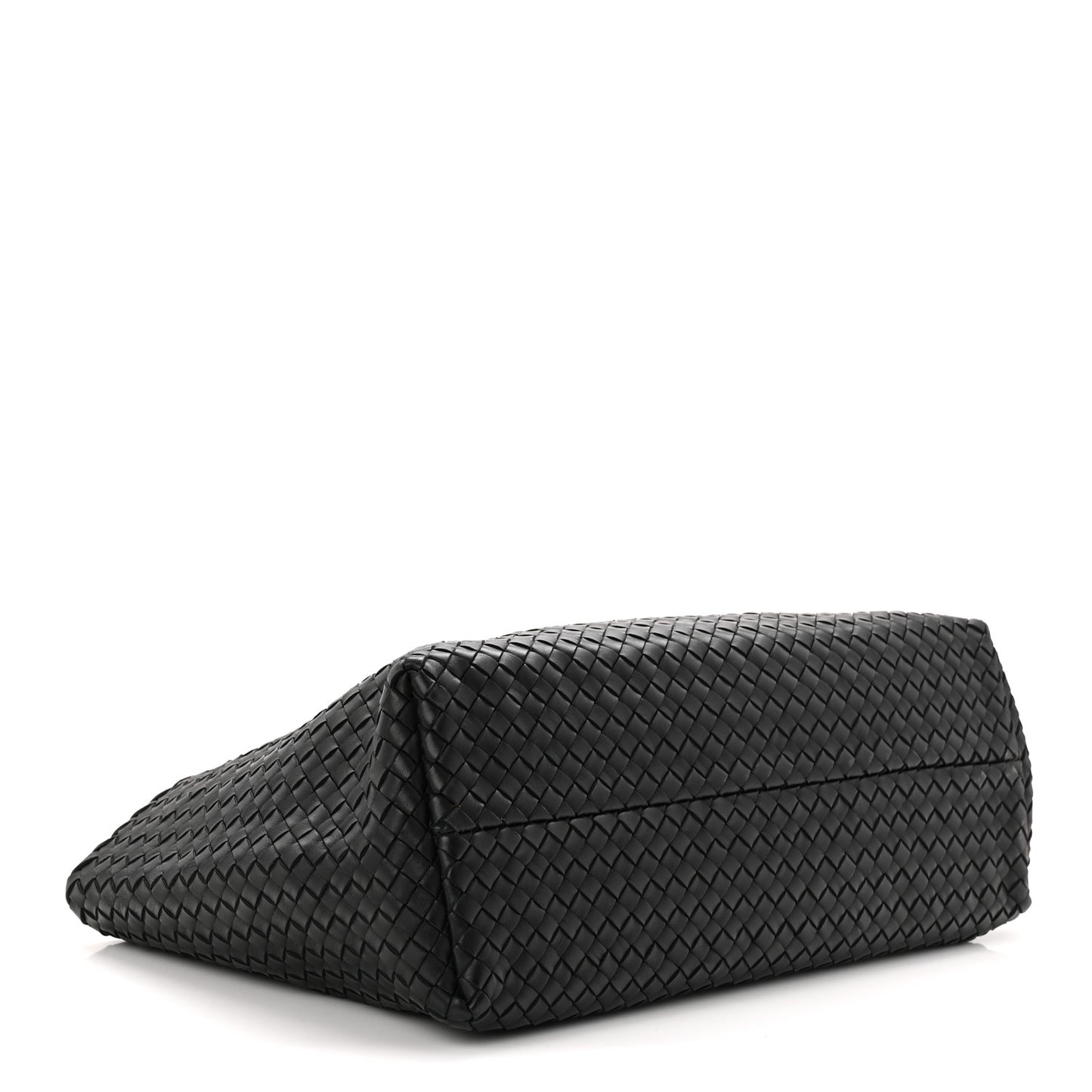 Nappa Intrecciato Medium Cabat Black