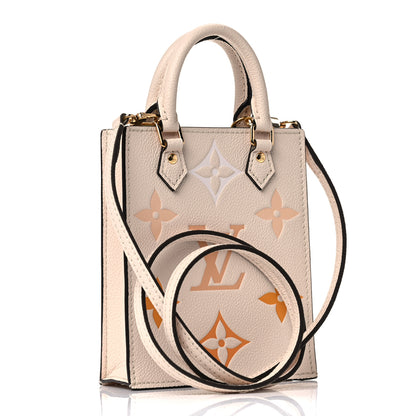 Louis Vuitton Empreinte Monogram Giant By The Pool Petit Sac Plat Cream Saffron 3 of 10