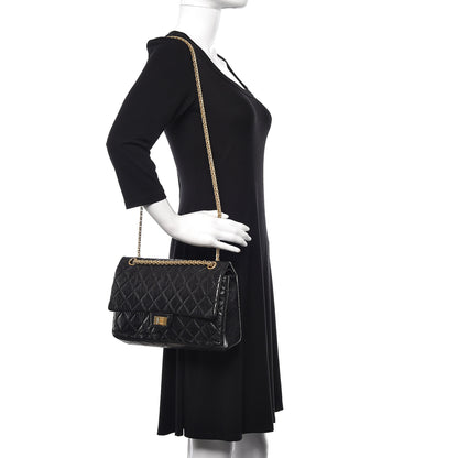 Chanel Aged Calfskin Quilted 2.55 Reissue 226 Flap Black 2 of 13
