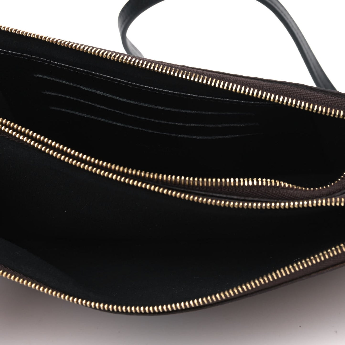 Reverse Monogram Giant Double Zip Pochette