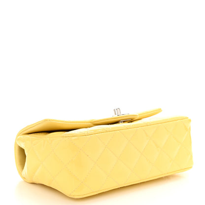 Chanel Patent Quilted Mini Rectangular Flap Yellow 4 of 12